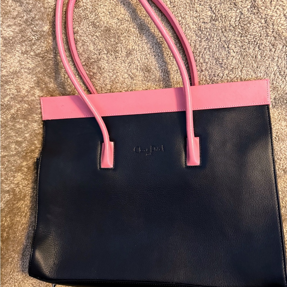 Cleo & Patek Paris Black and Pink Women's set of two bags
